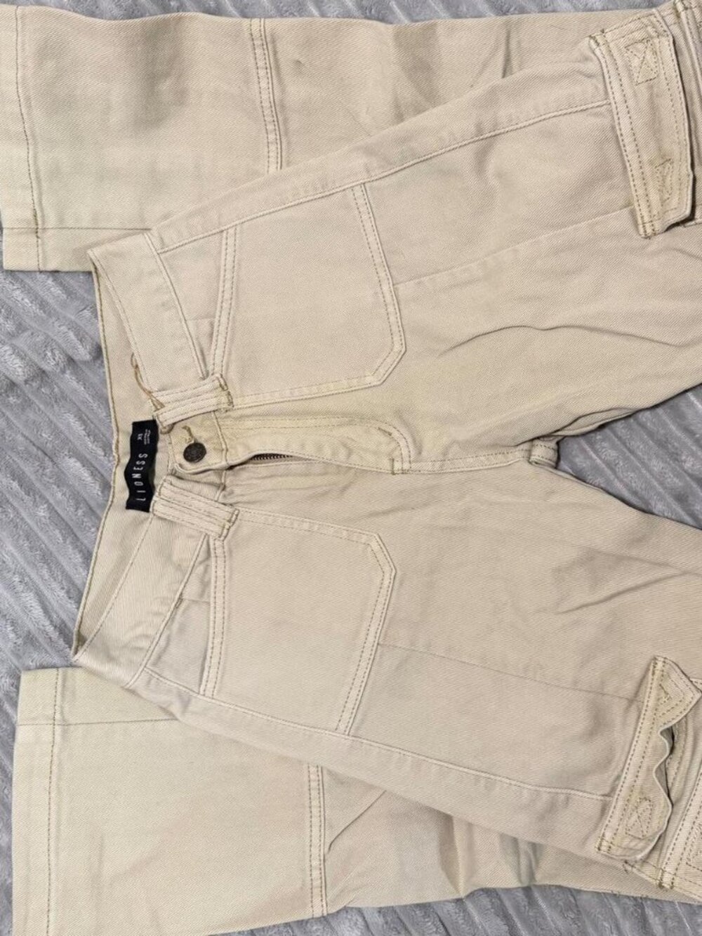 Lioness Women's Tan Cargo Pants